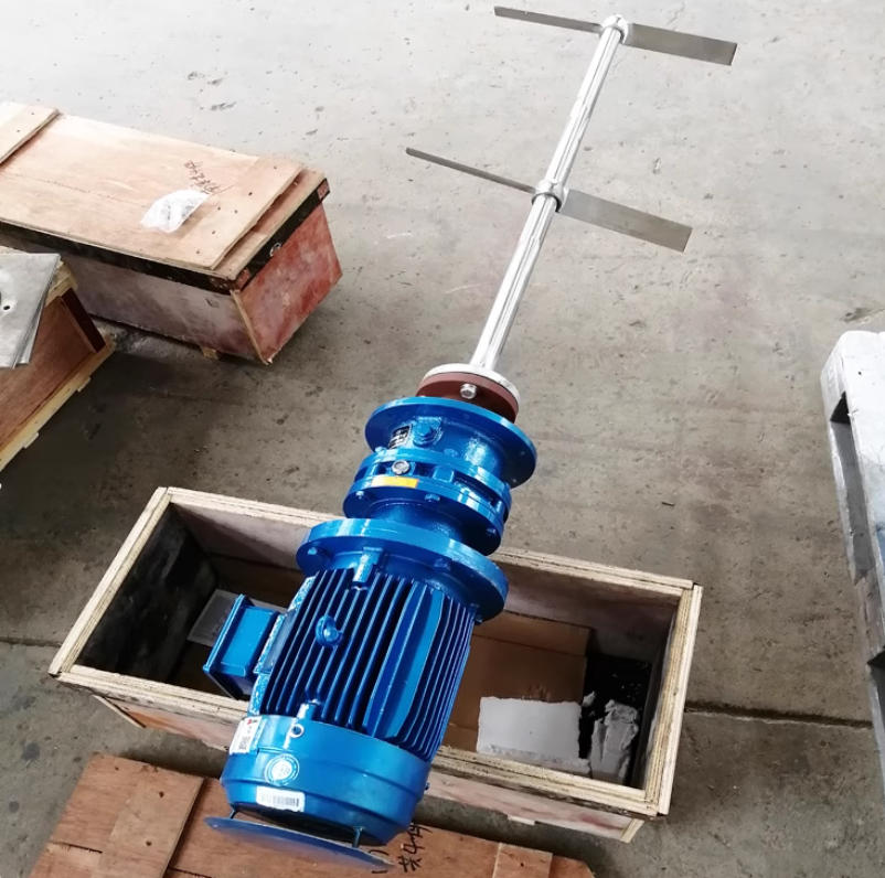 凯普德制泵*江西某材料有限公司达成战略合作——立式搅拌机JBJ-600-2.2助力工业污水处理效能提升