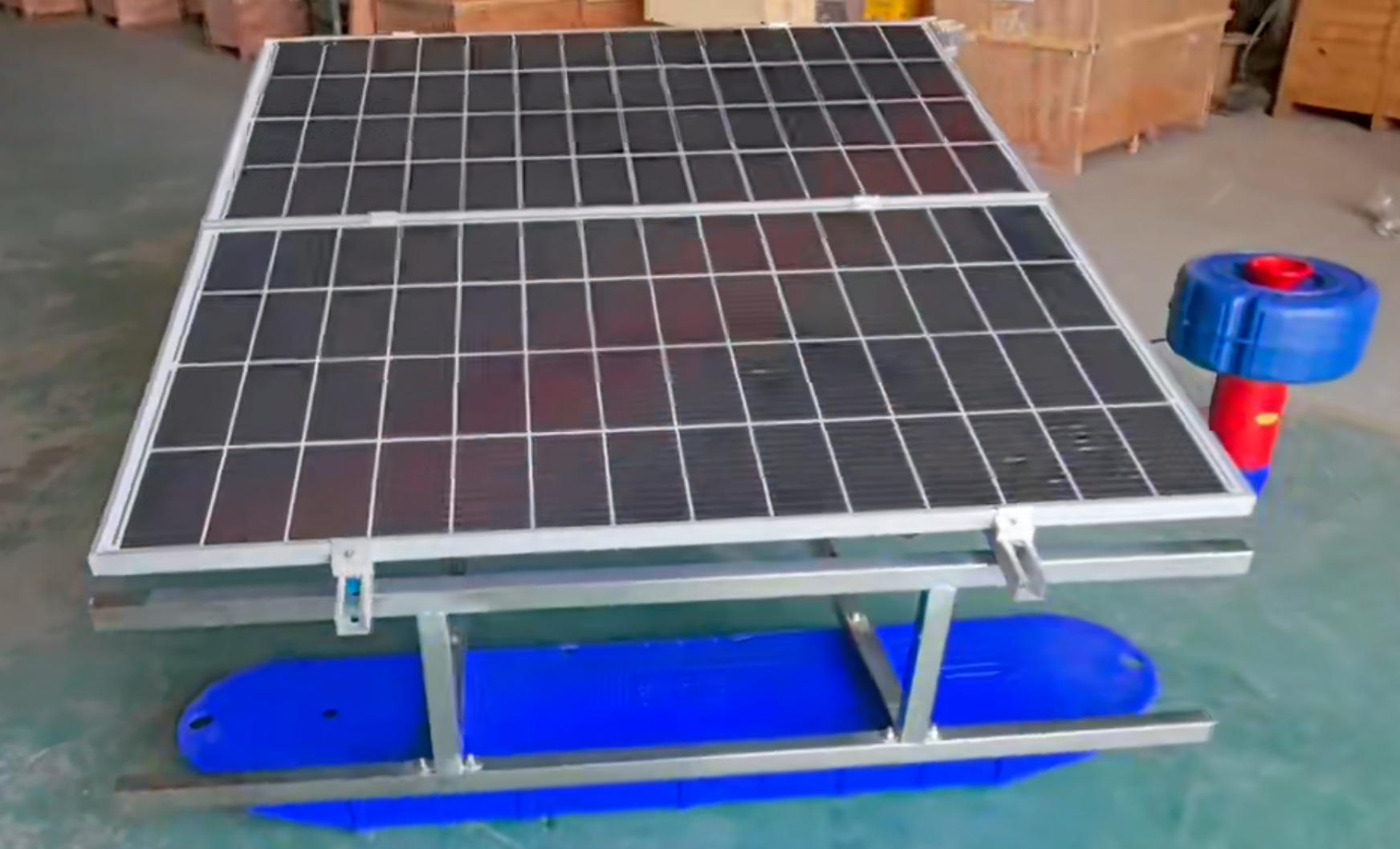 绿色动力，自然共生：南京凯普德太阳能喷泉曝气机