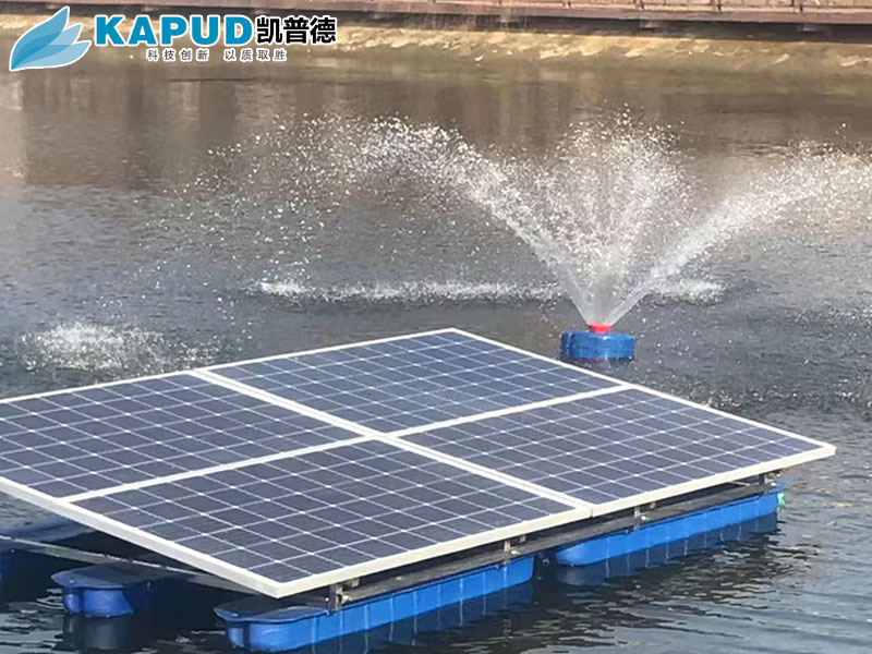 太阳能喷泉曝气机：景观美化与水体净化的双效解决方案