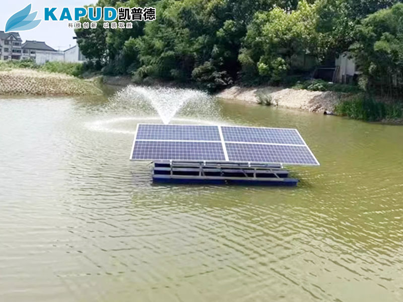 太阳能喷泉曝气机：景观美化与水体净化的双效解决方案