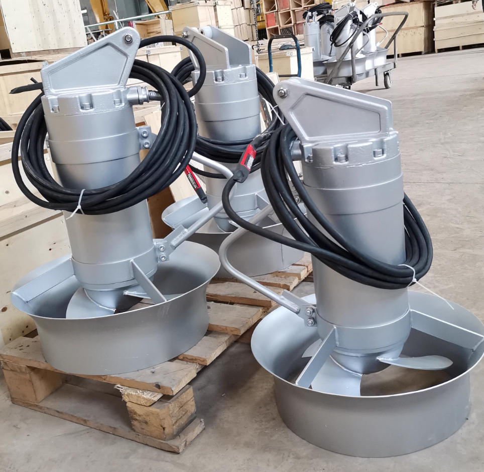 南京凯普德与深圳某机电公司达成战略合作，不锈钢潜水搅拌机助力高效水处理项目