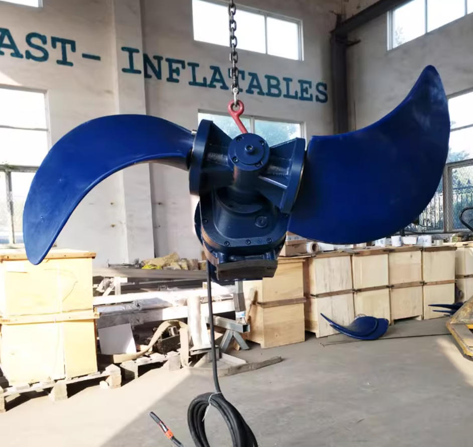 推流式潜水搅拌机深度调节原理与操作指南