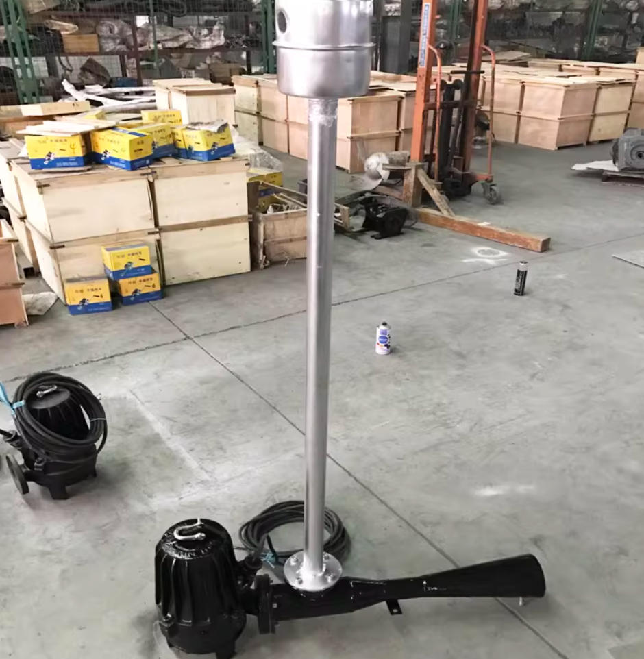 潜水射流曝气机工作原理