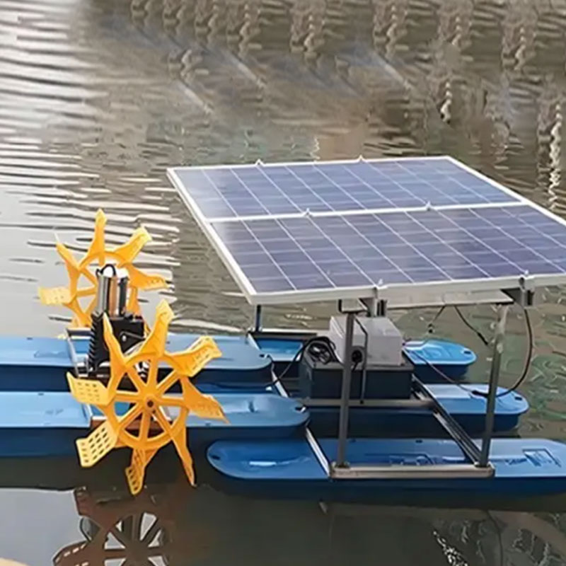 凯普德制泵与宁波某公司达成合作：太阳能水车曝气机助力水体治理节能升级